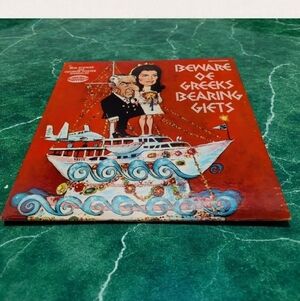 Jackie O Aristotle Onasis Beware of Greeks Bearing Gifts Parody Vinyl Record